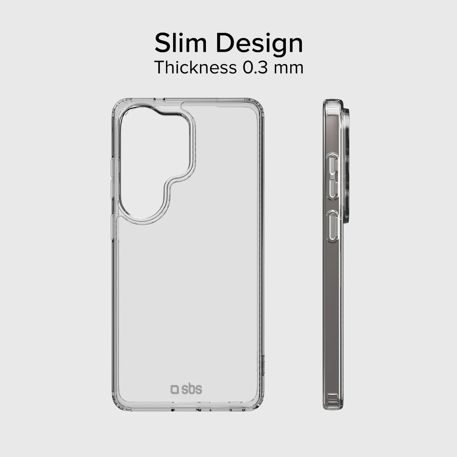 SBS Skinny Samsung S26 Ultra Handyhülle transparent dünn