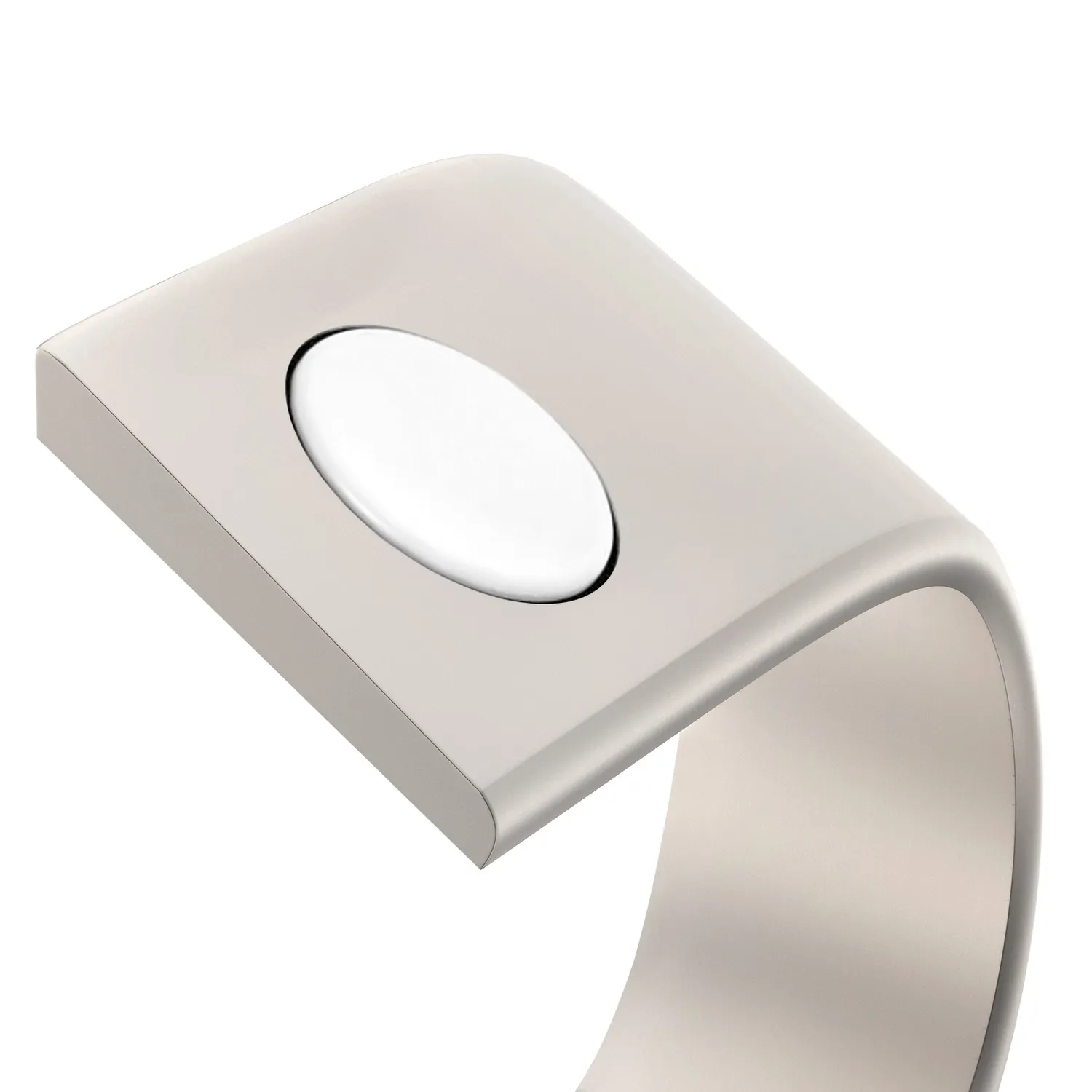 arktisband Aluminium Apple Watch Ultra Ständer Titanfarben