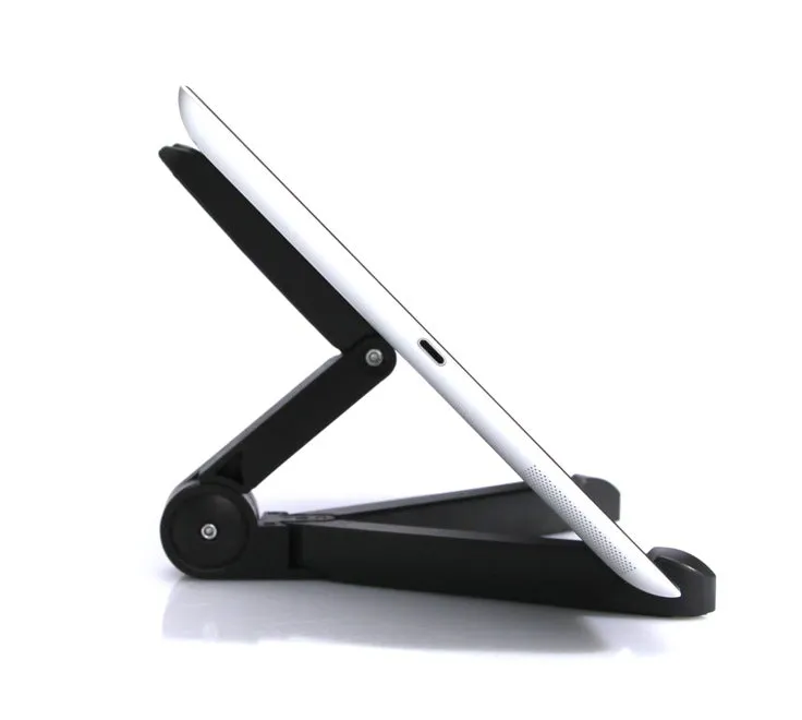 arktis iPad Halterung klappbar Ständer Schwarz verstellbar