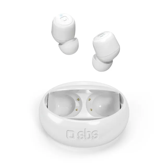 SBS Twin Spin 360° TWS Earbuds mit Ladeetui kompakt