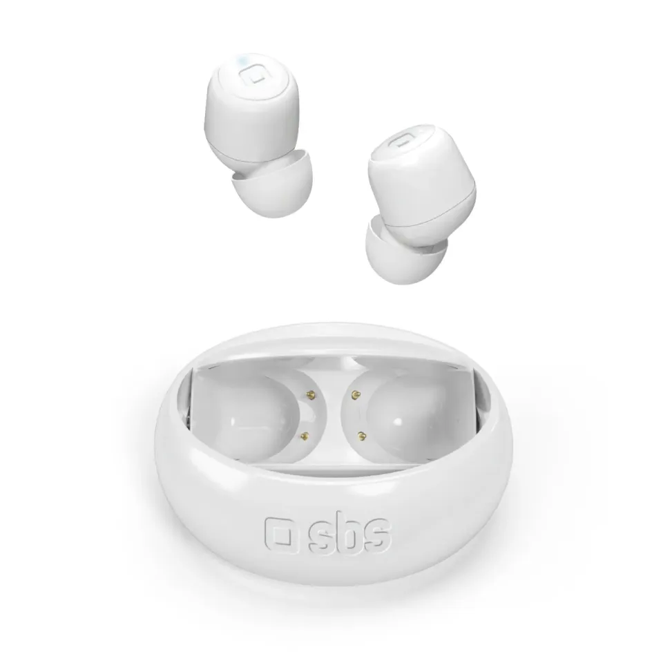 SBS Twin Spin 360° TWS Earbuds mit Ladeetui kompakt