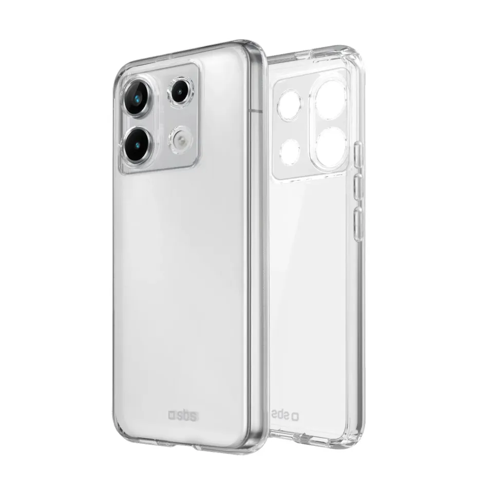 SBS Skinny Redmi Note 13 Pro 5G Hülle Transparent dünn