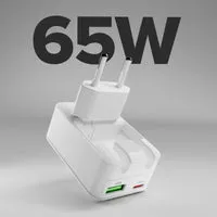 SBS Flexy 65W Wandladegerät USB-C PD Schnellladen