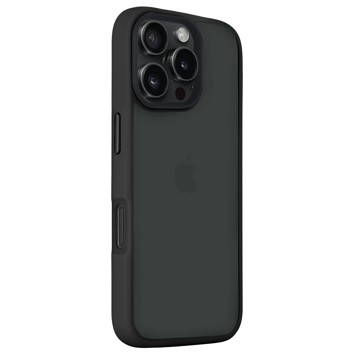 arktis Solid Case iPhone 16 Pro Hülle Schwarz matt