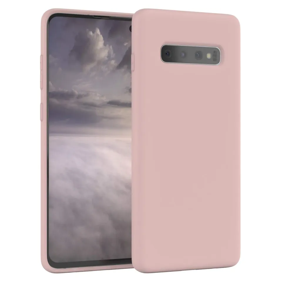 EAZY CASE Galaxy S10 Plus Silikonhülle altrosa dünn