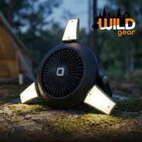 SBS Wild Gear Ventilator Powerbank 4000 mAh Solar mit Licht