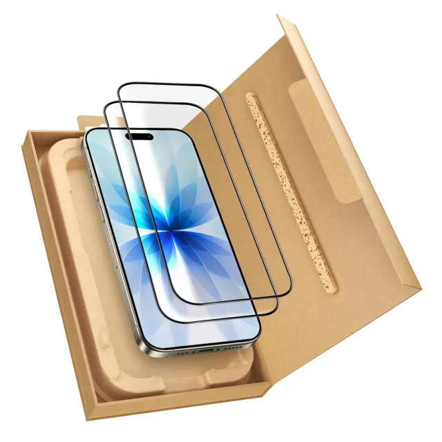 arktis REVOLUTION iPhone 17 Panzerglas 2er Set EZ Install