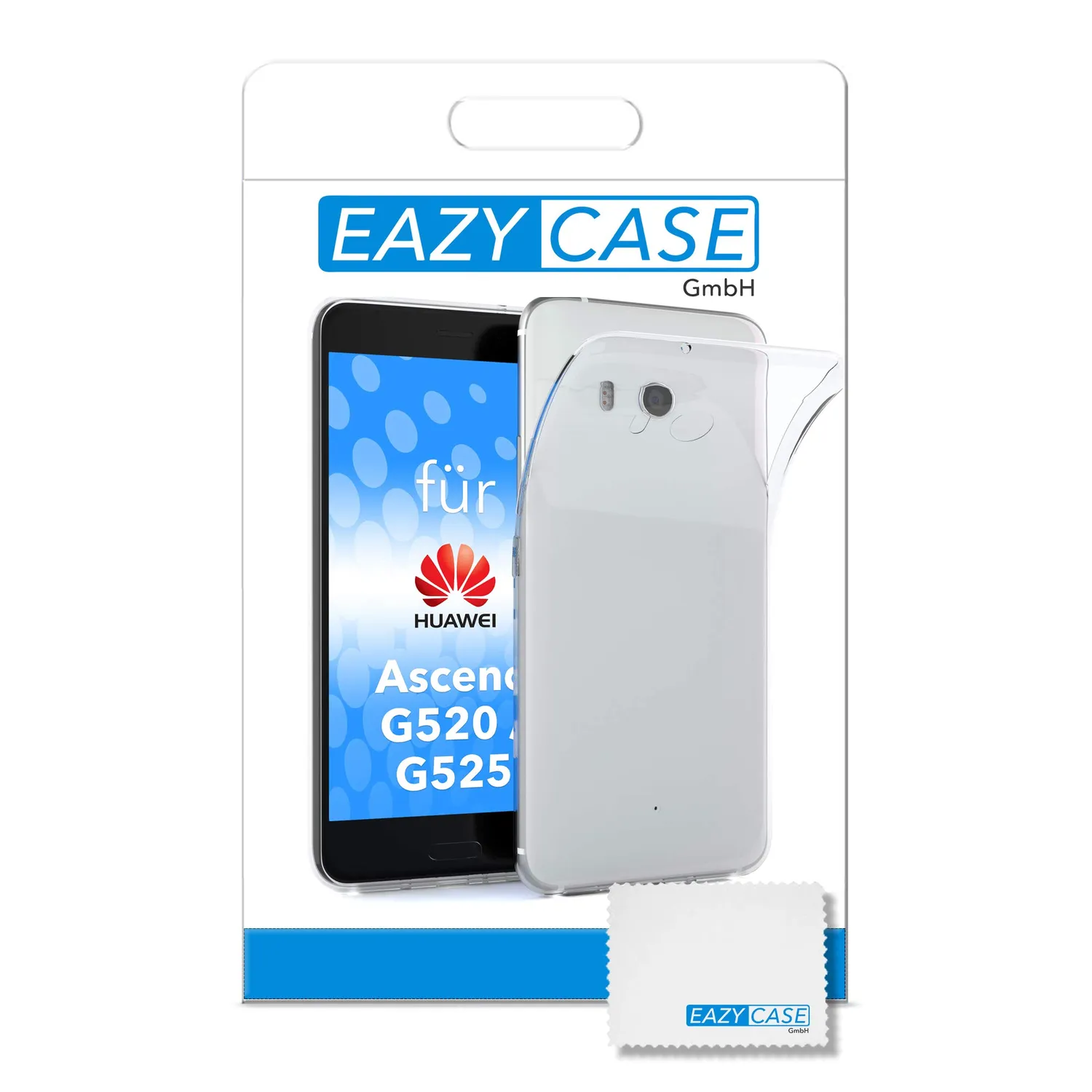 EAZY CASE Huawei Ascend G520/G525 Silikonhülle Transparent dünn