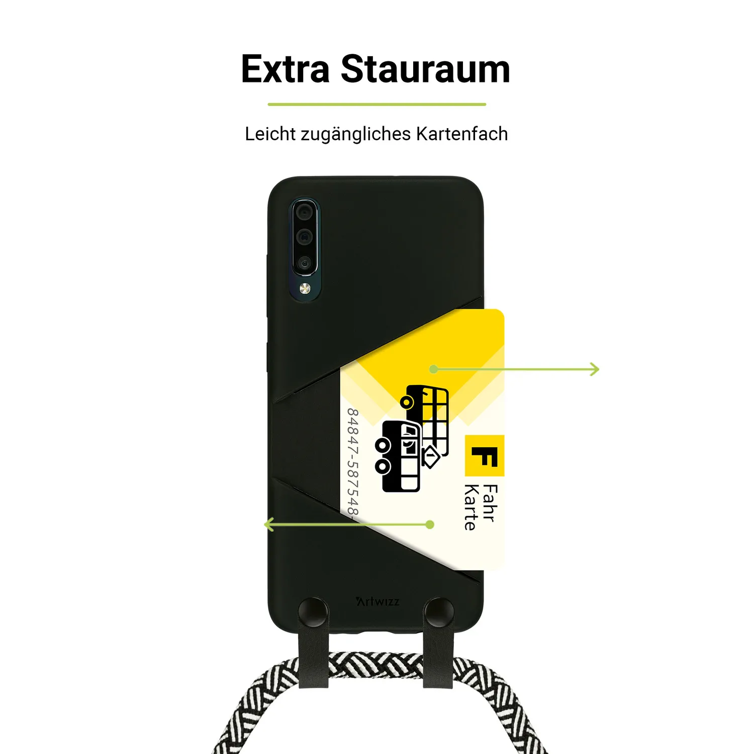 Artwizz HangOn Case Galaxy S20 Handykette mit Kartenfach