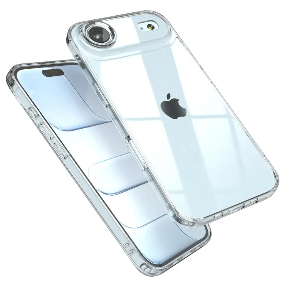 EAZY CASE Premium Crystal Handyhülle iPhone Air Transparent klar