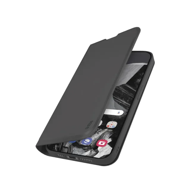 SBS Wallet Smooth Pixel 9/9 Pro Handyhülle Schwarz Soft-Touch