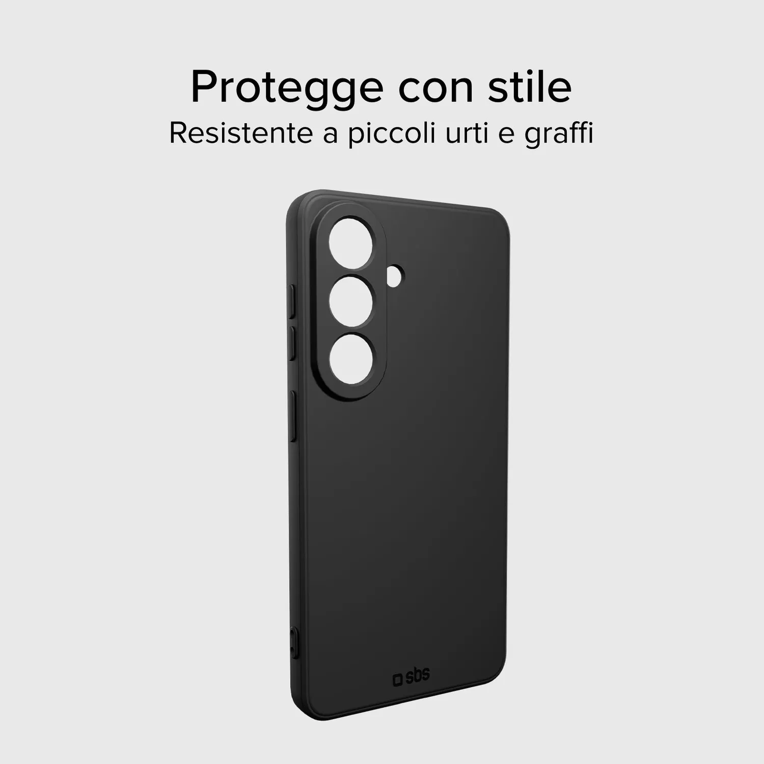 SBS Instinct Samsung S26+ Handyhülle schwarz TPU