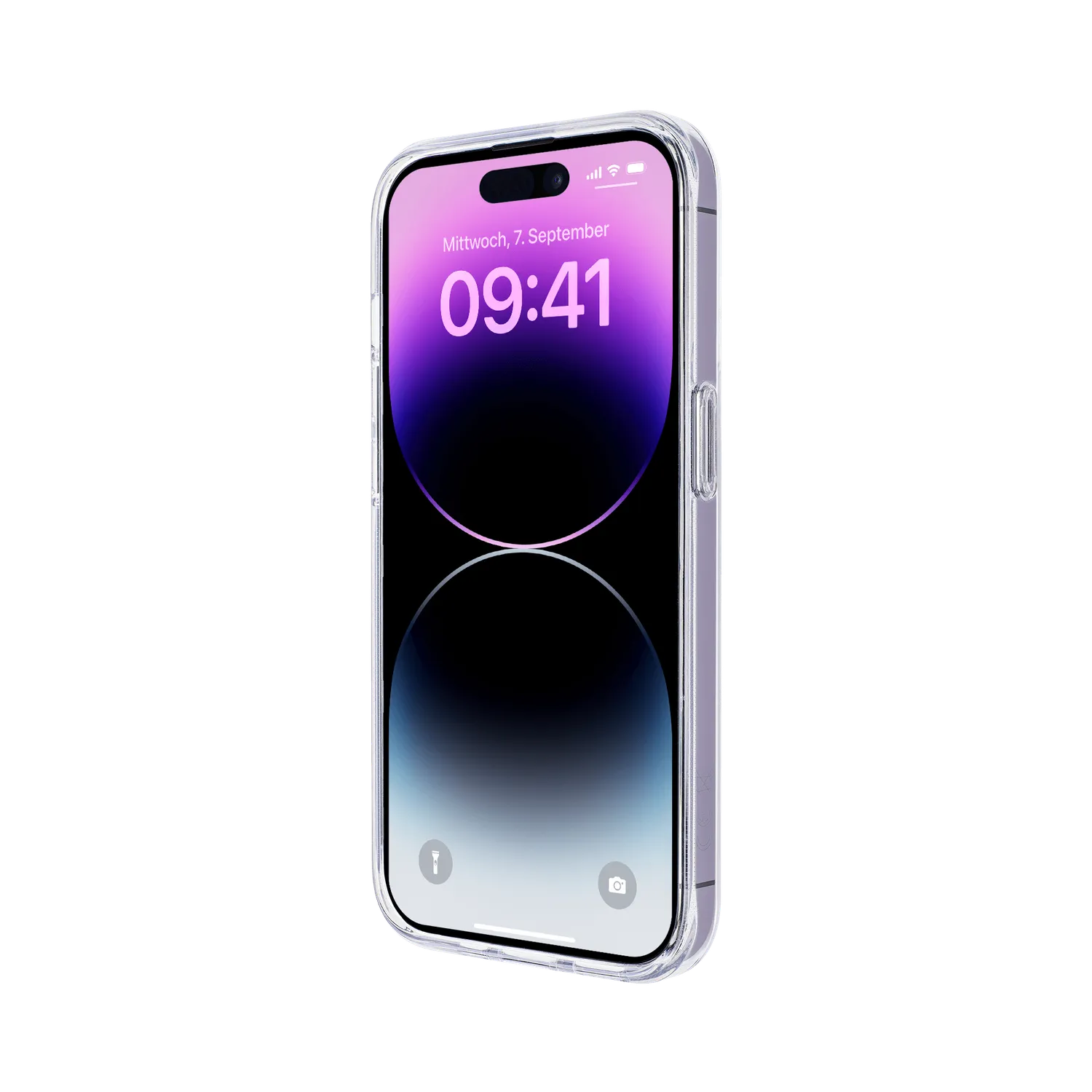 Artwizz IcedClip Clear iPhone 14 Pro Hülle matt mit MagSafe
