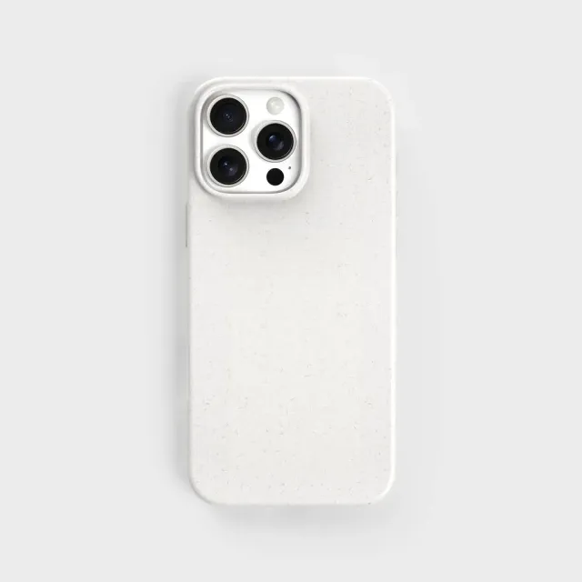 agood company PLNTPRTCT iPhone 16 Pro Max Handyhülle Weiß pflanzlich