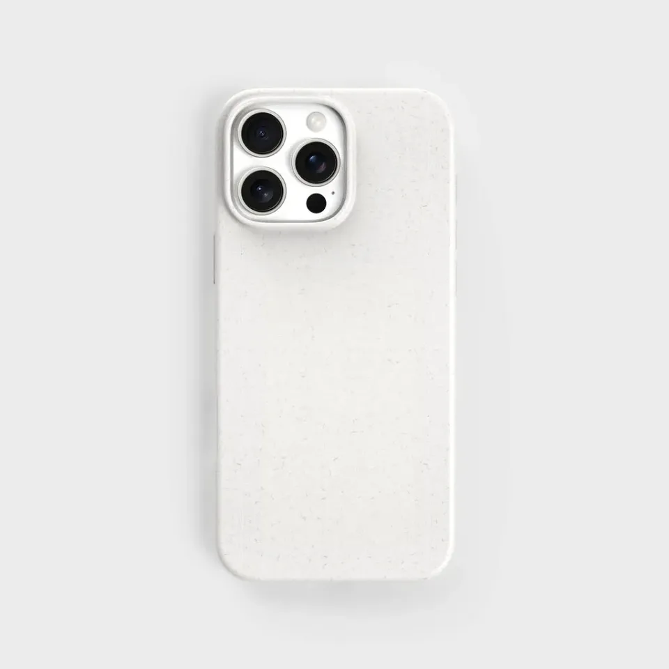 agood company PLNTPRTCT iPhone 16 Pro Max Handyhülle Weiß pflanzlich