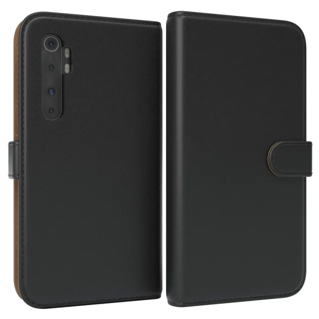 EAZY CASE Mi Note 10 Lite Klapphülle Schwarz