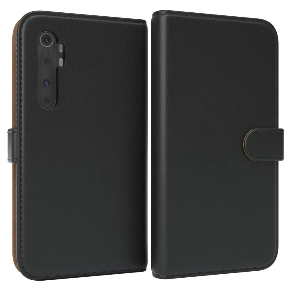 EAZY CASE Mi Note 10 Lite Klapphülle Schwarz