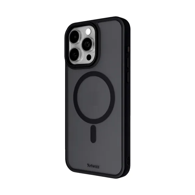 Artwizz IcedClip Charge iPhone 15 Pro Max MagSafe Hülle Frost
