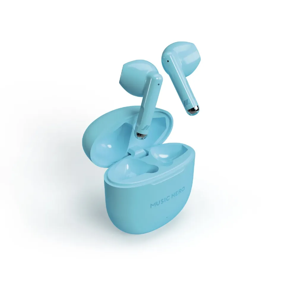 SBS Nubox TWS In-Ear Kopfhörer Hellblau 24 Std.