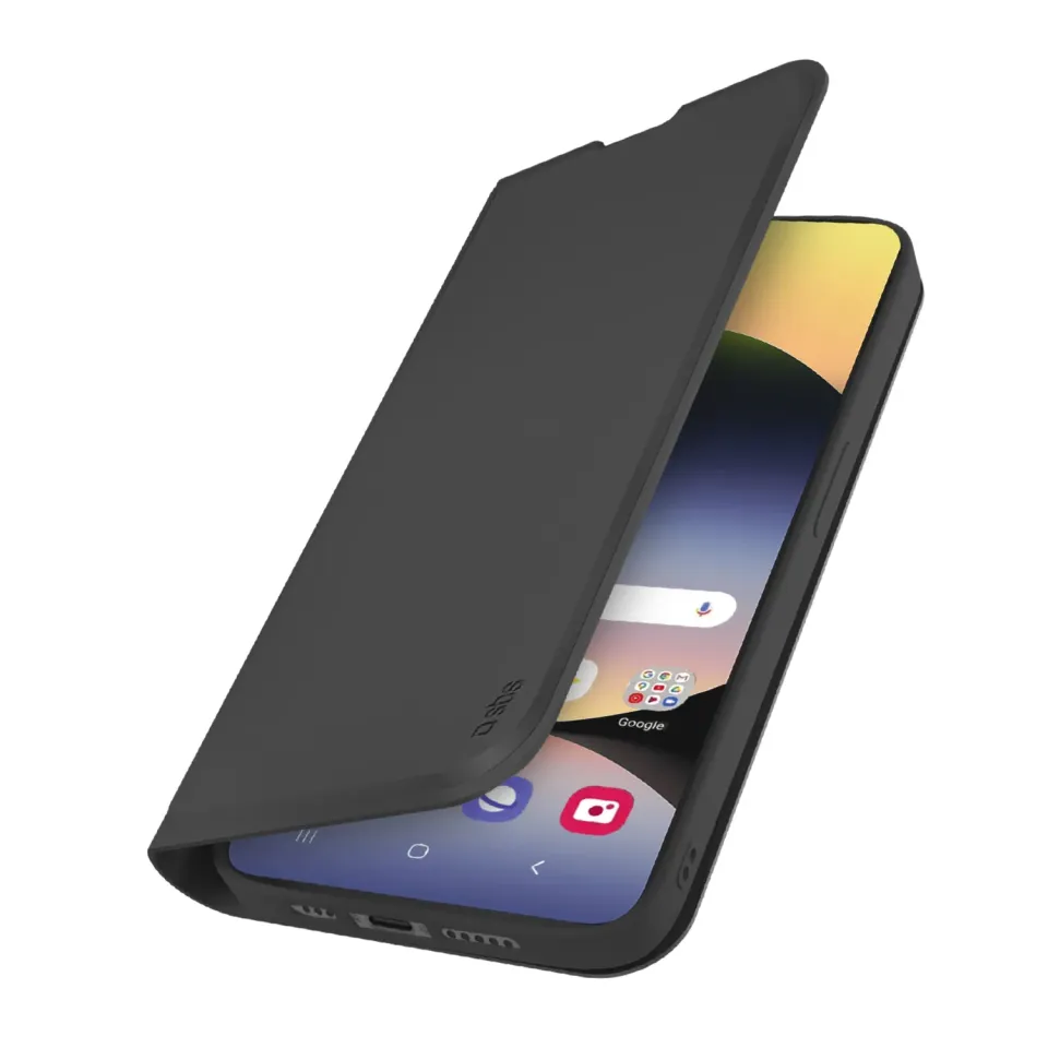 SBS Wallet Smooth Redmi Note 14 4G Hülle Stand schwarz