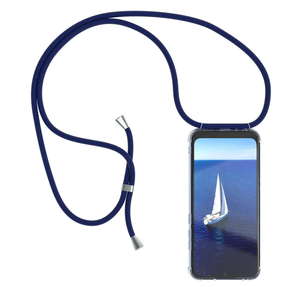 EAZY CASE Classic Redmi Note 8T Handykette Navy Blau Band