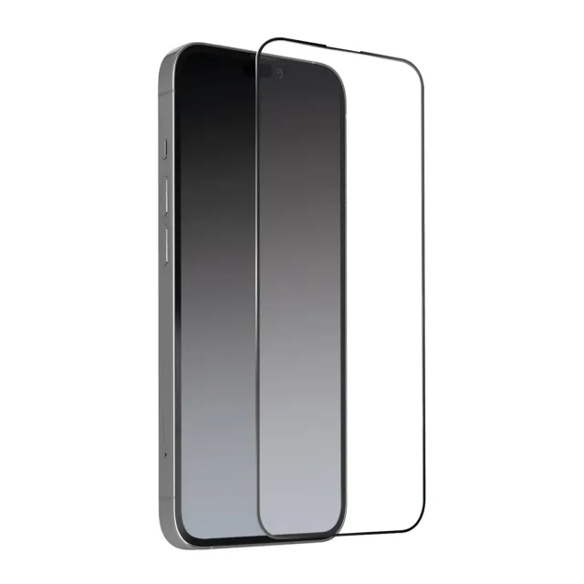 SBS Full Cover iPhone 14 Pro Panzerglas schwarz