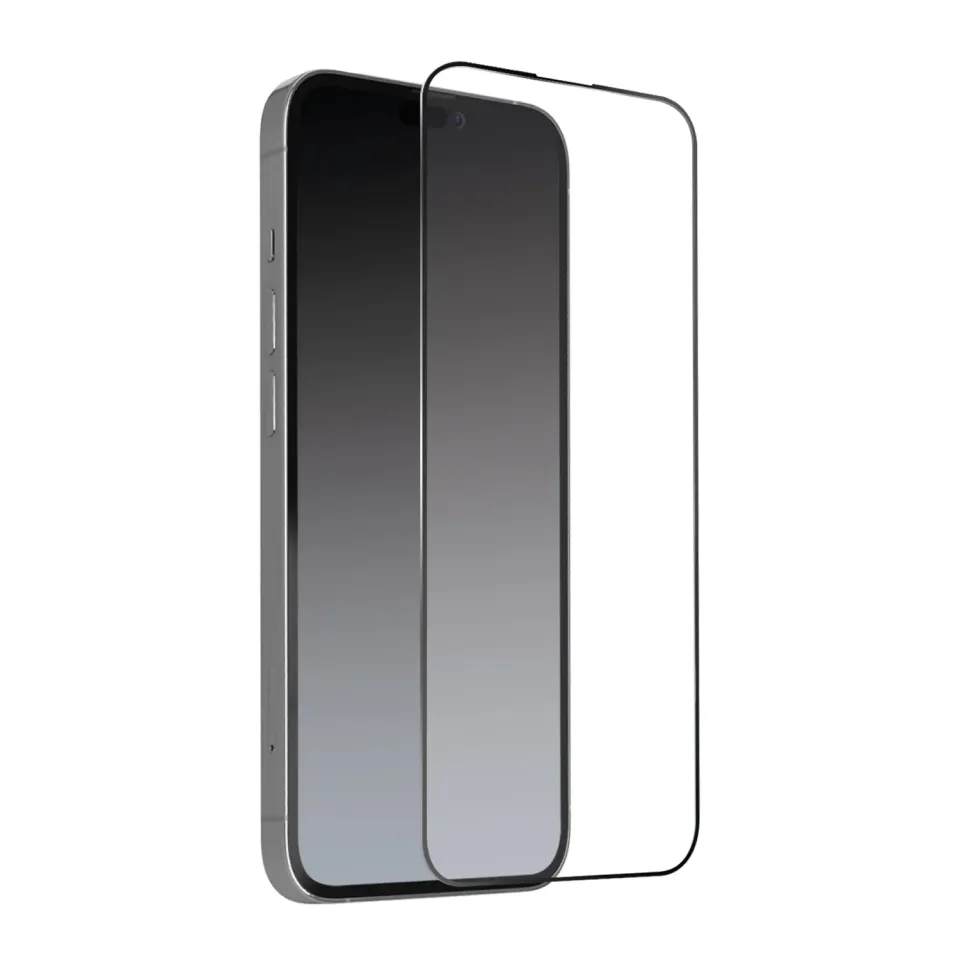 SBS Full Cover iPhone 14 Pro Panzerglas schwarz
