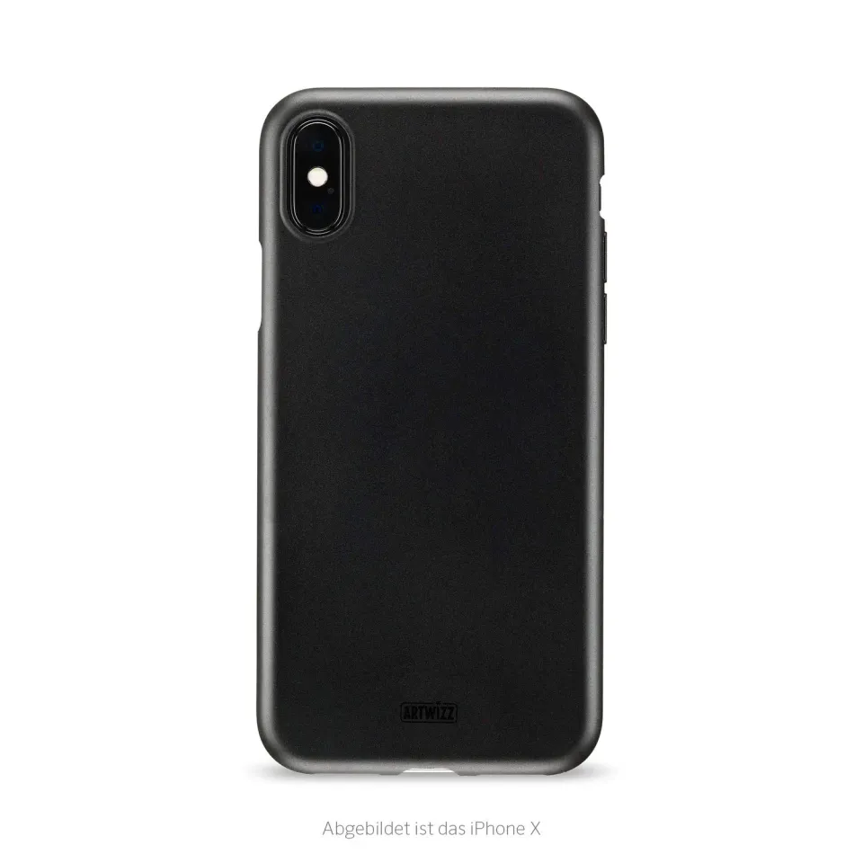 Artwizz TPU Case iPhone XS Schutzhülle schwarz matt
