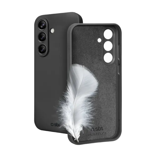 SBS Instinct Galaxy S25 FE Hülle Schwarz stoßfest