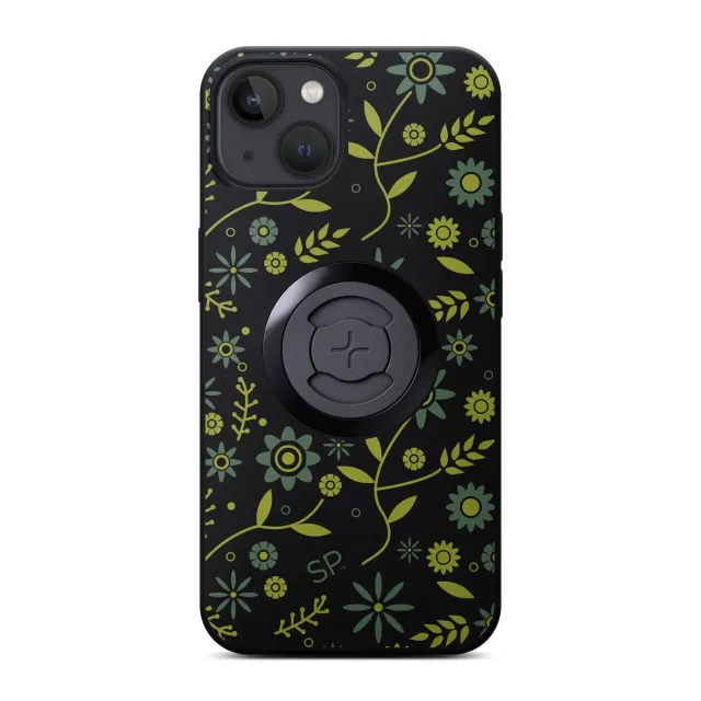 SP Connect Edition Garden Handyhülle Olive Pflanzen-Motiv