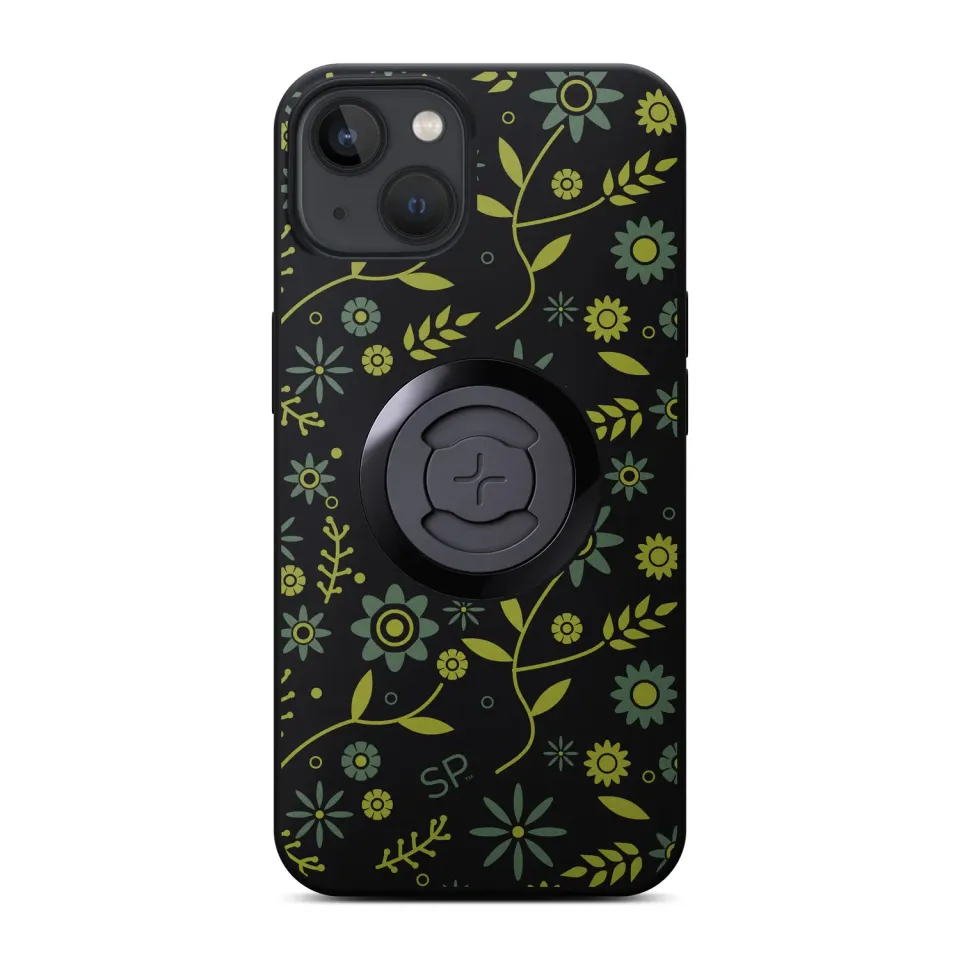 SP Connect Edition Garden Handyhülle Olive Pflanzen-Motiv