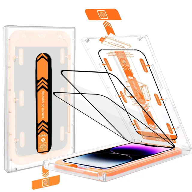 arktis REVOLUTION iPhone 14 Pro Max Panzerglas 2er Set