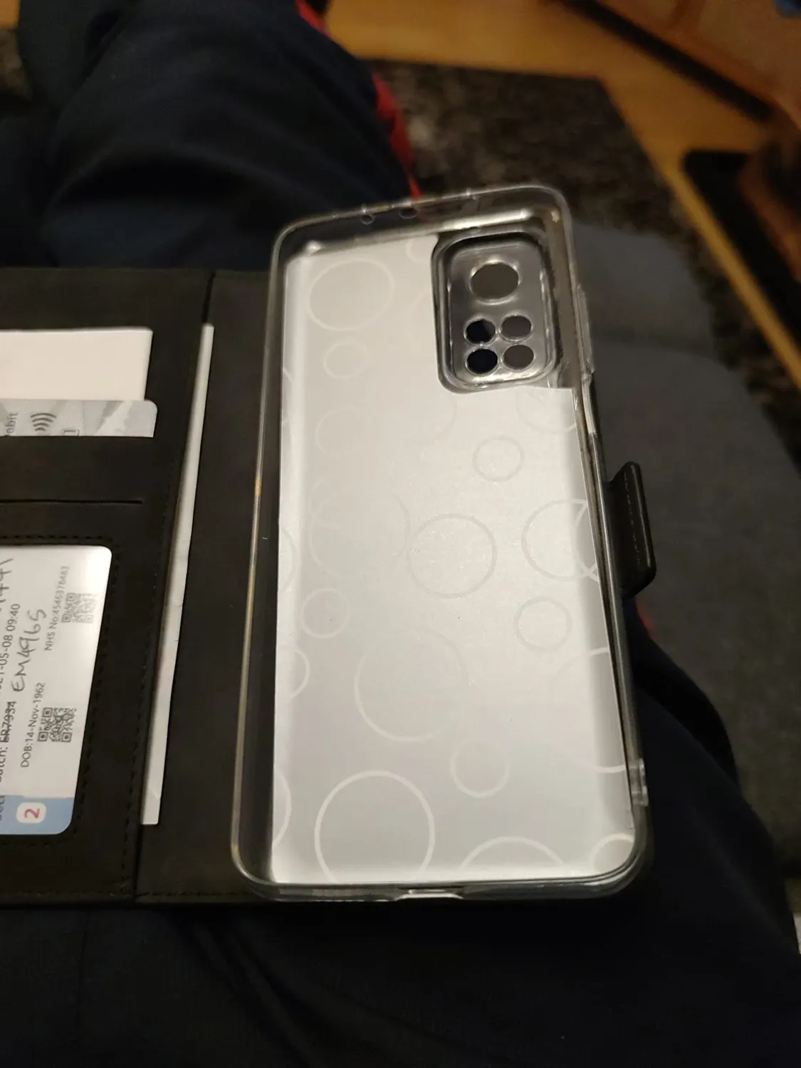 YATWIN Xiaomi Mi 10T / 10T Pro Klapphülle Schwarz RFID