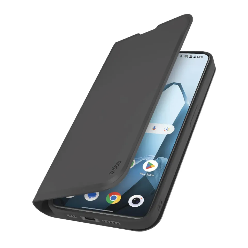 SBS Wallet Smooth OnePlus 13 Klapphülle Schwarz