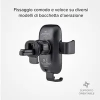 SBS Gravity Handyhalterung Auto Wireless 10W Lüftung