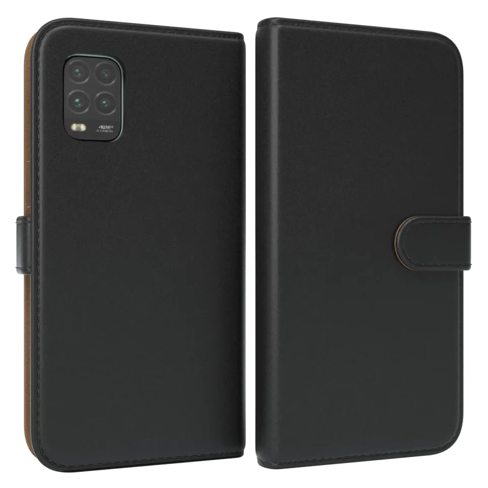 EAZY CASE Mi 10 Lite Klapphülle Schwarz 5G