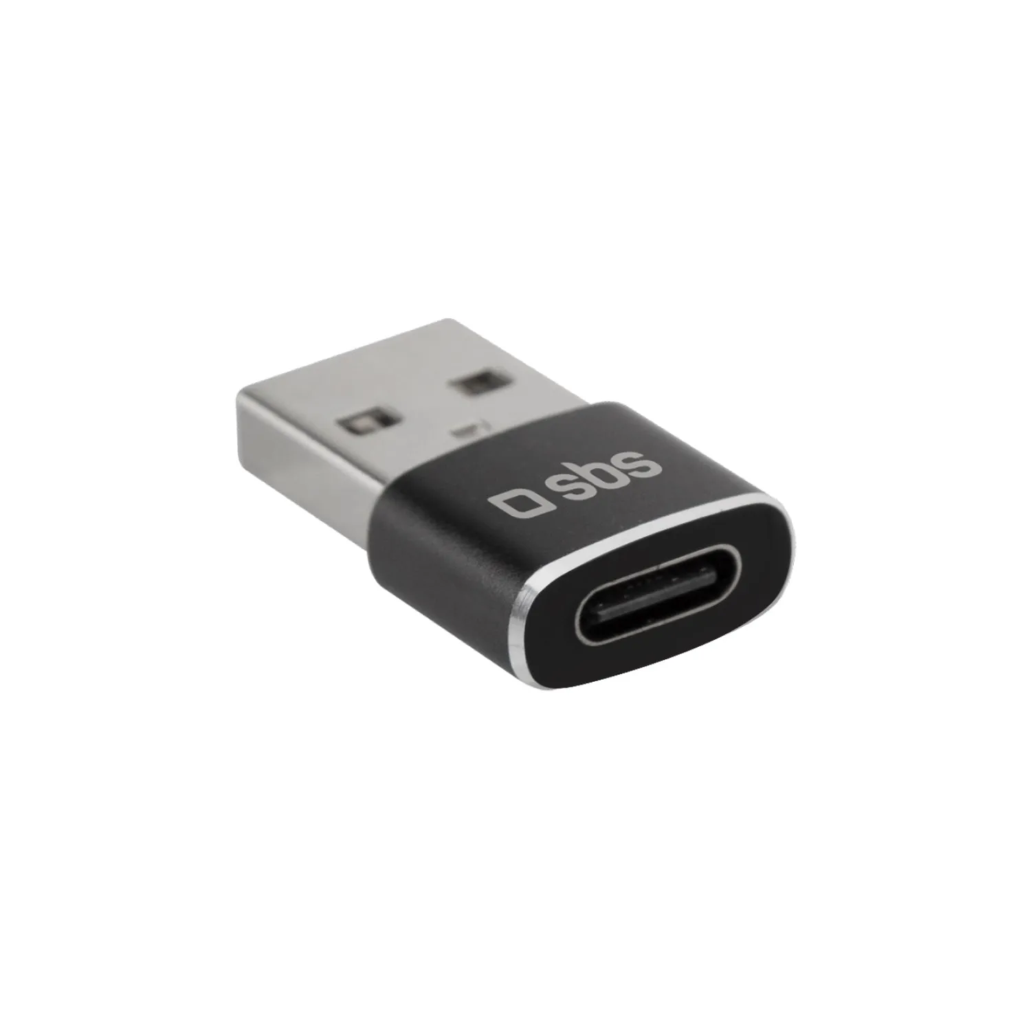 SBS USB auf USB-C Adapter kompakt für Laden+Daten