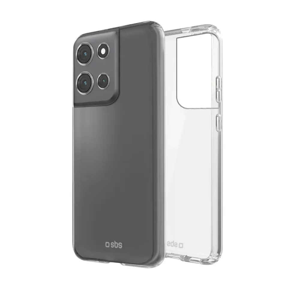 SBS Skinny Cover Moto G 2025 transparent flexibel