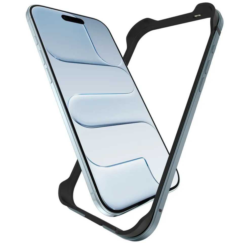 arktis iPhone Air Bumper Hülle Alu Rahmen ultraleicht
