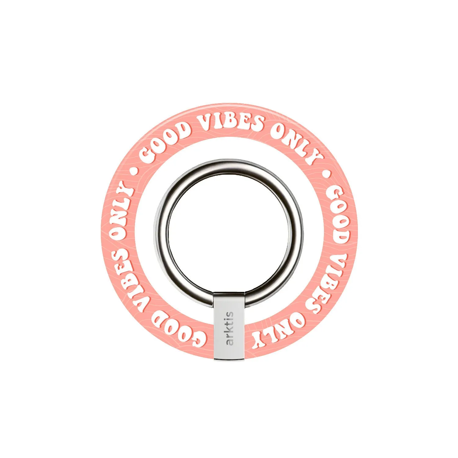 arktis Good Vibes MagSafe Ringhalter Gold Handy-Ring