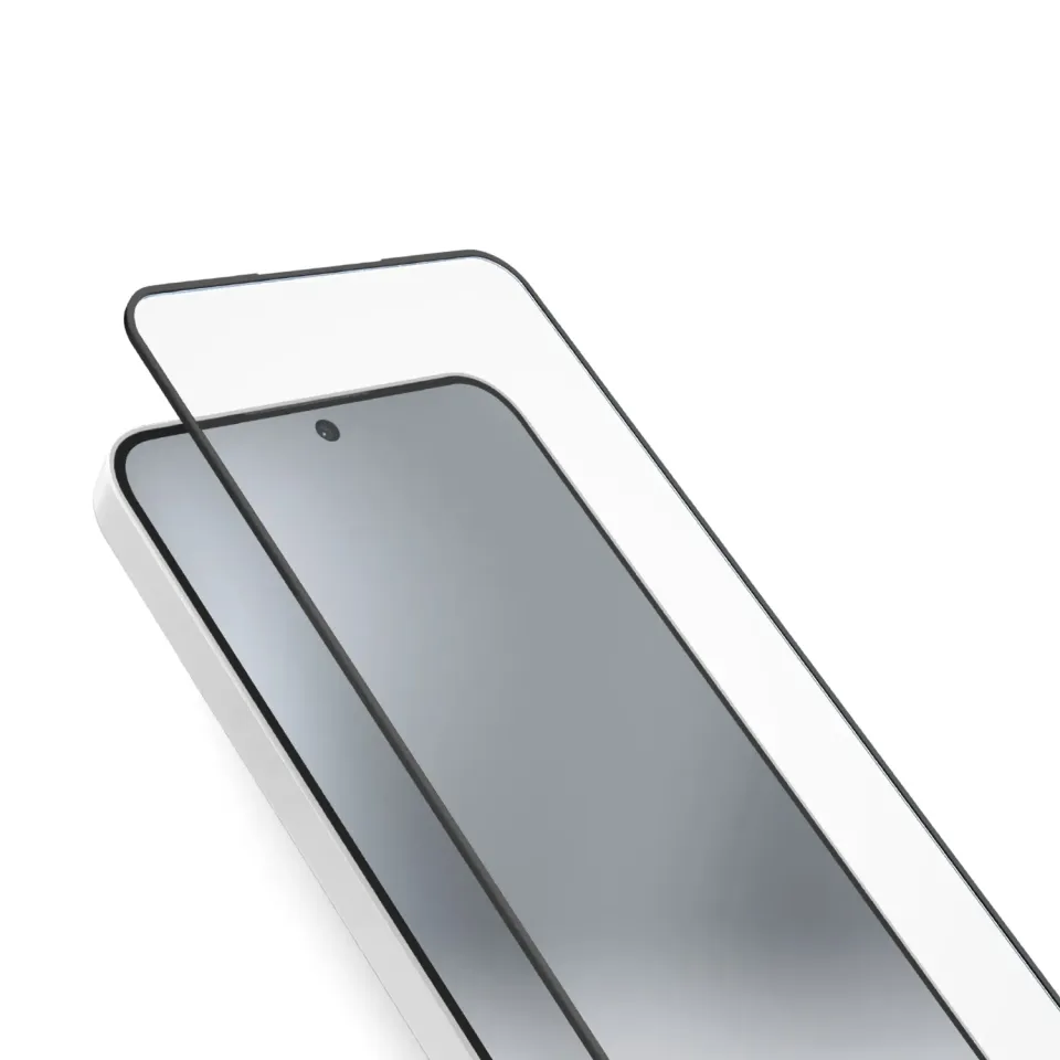 SBS Full Cover Galaxy S25 FE Panzerglas schwarz