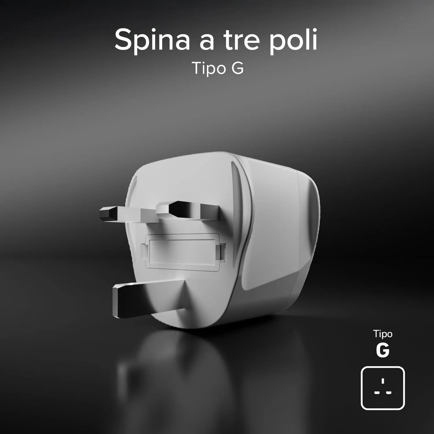 SBS Reiseadapter Universal auf UK Typ G 2500W