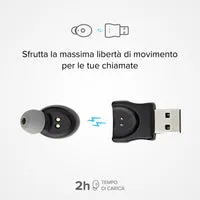 SBS BT290 Mono Bluetooth Headset Ohrhörer Multipoint