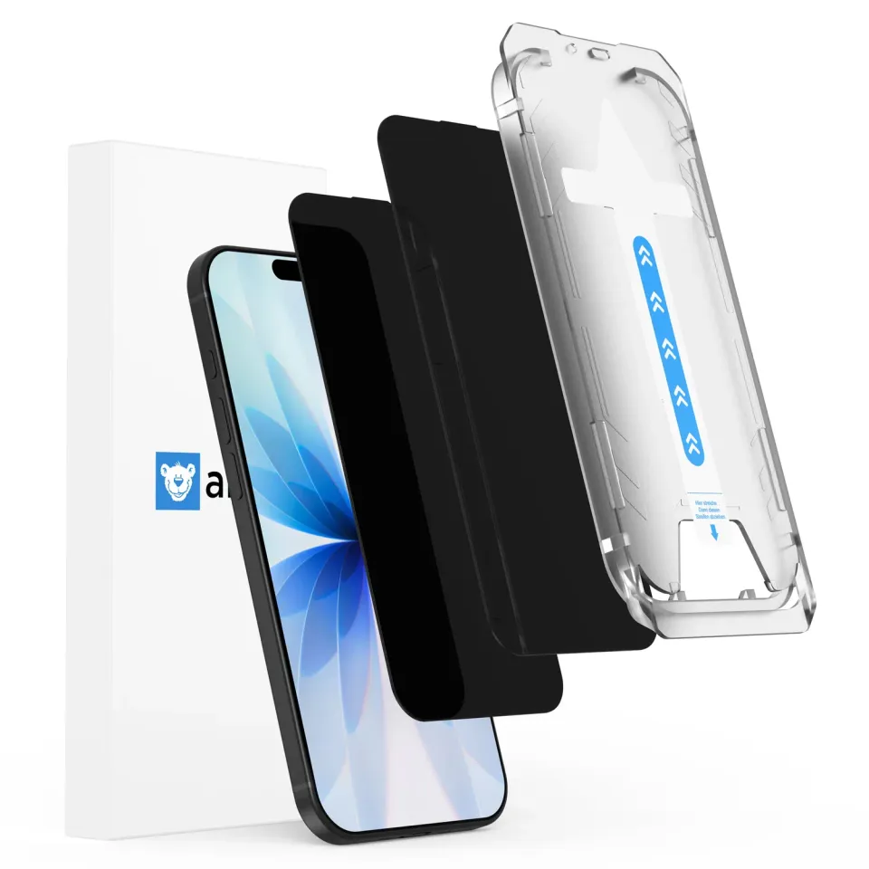 arktis iPhone 17 PRIVACY Panzerglas 2 Stück Blickschutz
