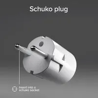 SBS Schuko Wandladegerät USB-C 20W PD schnell