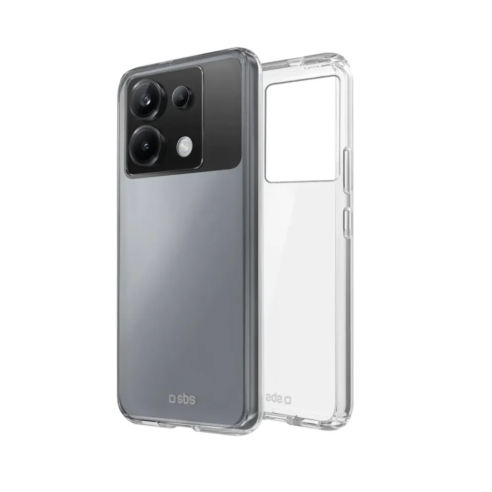 SBS Skinny Handyhülle Poco X6 5G Transparent dünn