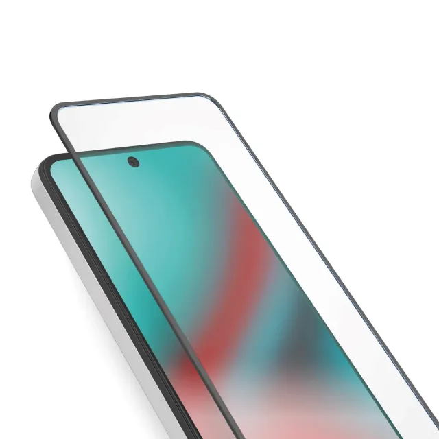SBS Full Cover Oppo A60 Panzerglas schwarz stoßfest
