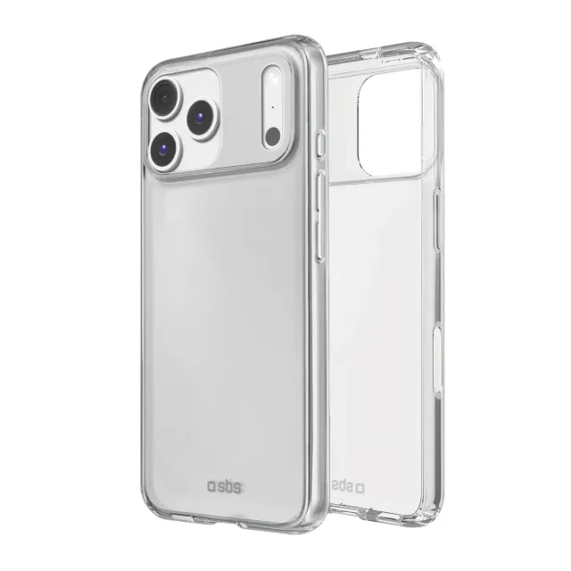 SBS Skinny iPhone 17 Pro Max Hülle transparent dünn