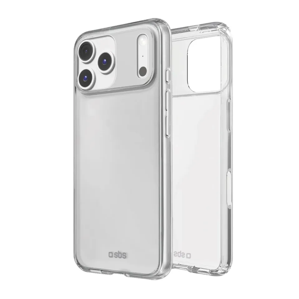 SBS Skinny iPhone 17 Pro Max Hülle transparent dünn