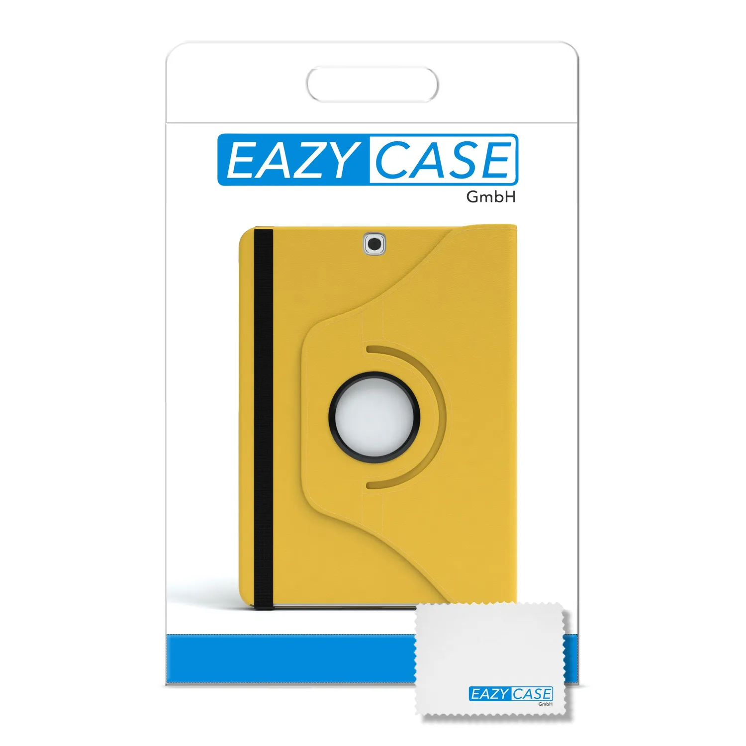 EAZY CASE Galaxy Tab S2 8.0 Tablethülle Gelb 360° Ständer